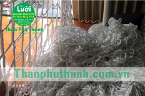 Lưới An Toàn dù trắng hứng vật rơi nhiều kích thước