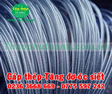 Dây cáp thép 4 bọc nhựa ở Đà Nẵng, Quảng Nam, Huế, Miền Trung giá rẻ nhất thị trường