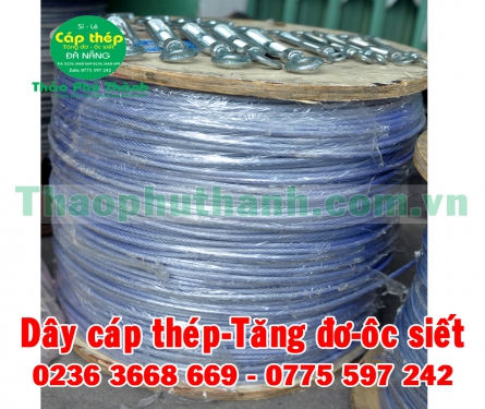 Sỉ, Lẻ Dây Cáp Thép Bọc Nhựa Giá Rẻ ở Đà Nẵng, Quảng Nam