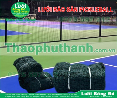 Lưới rào chắn sân bóng Pickleball giá rẻ nhiều kích thước