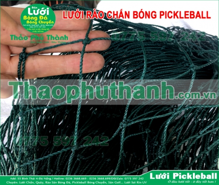 Lưới Chắn Bóng Pickleball Màu Xanh Rêu Giá Rẻ ở Quảng Ngãi
